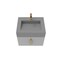 Castello Usa Nile 24-inch Gray Vanity Set with Gray Top and Gold Handles CB-MC-24G-GLD-2053-GR - alternate 8